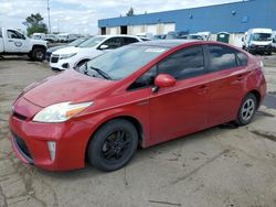 Toyota salvage cars for sale: 2012 Toyota Prius