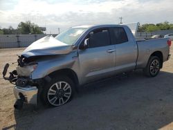 Salvage SUVs for sale at auction: 2012 Toyota Tundra Double Cab SR5
