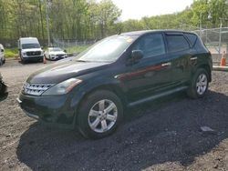 Salvage cars for sale from Copart Finksburg, MD: 2007 Nissan Murano SL