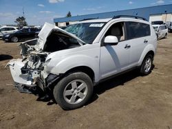 Salvage cars for sale at Woodhaven, MI auction: 2007 Mitsubishi Outlander ES
