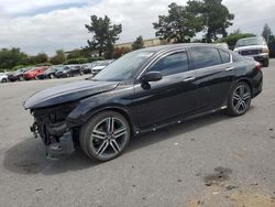 Salvage cars for sale at San Martin, CA auction: 2016 Honda Accord Touring