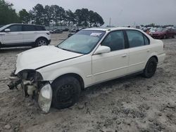 Salvage cars for sale at Loganville, GA auction: 1997 Honda Civic EX