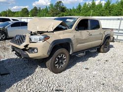 Salvage cars for sale from Copart Memphis, TN: 2020 Toyota Tacoma Double Cab