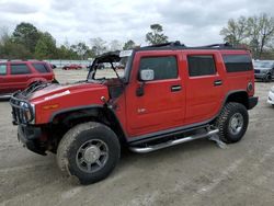 Salvage cars for sale at Hampton, VA auction: 2004 Hummer H2