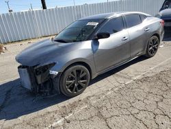 Salvage cars for sale from Copart Van Nuys, CA: 2017 Nissan Maxima 3.5S