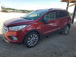 Salvage cars for sale from Copart Tanner, AL: 2017 Ford Escape Titanium