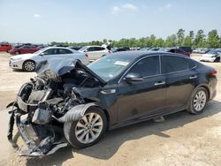 Salvage cars for sale at Houston, TX auction: 2018 KIA Optima LX