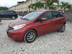 Salvage cars for sale from Copart Opa Locka, FL: 2016 Nissan Versa Note S