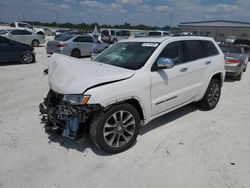 Salvage cars for sale at Arcadia, FL auction: 2017 Jeep Grand Cherokee Overland