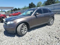 Salvage cars for sale from Copart Memphis, TN: 2003 Infiniti FX45