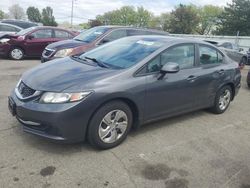Salvage cars for sale from Copart Moraine, OH: 2013 Honda Civic LX