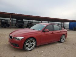 Salvage cars for sale from Copart Andrews, TX: 2016 BMW 320 I