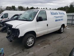 Salvage trucks for sale at Exeter, RI auction: 2010 Ford Econoline E150 Van