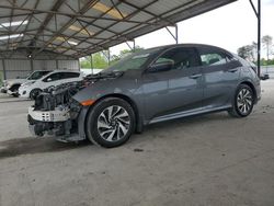 Salvage cars for sale from Copart Cartersville, GA: 2017 Honda Civic LX