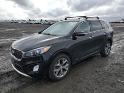 Salvage cars for sale from Copart Airway Heights, WA: 2016 KIA Sorento SX