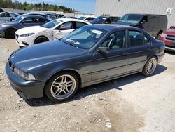 Salvage cars for sale at Franklin, WI auction: 2001 BMW 530 I