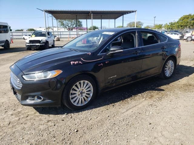 2013 Ford Fusion SE Hybrid