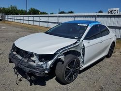 Salvage cars for sale at Sacramento, CA auction: 2019 Toyota Camry XSE