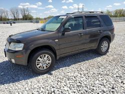 Salvage cars for sale at Barberton, OH auction: 2007 Mercury Mariner Luxury