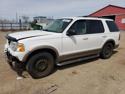 Salvage cars for sale from Copart London, ON: 2003 Ford Explorer Eddie Bauer