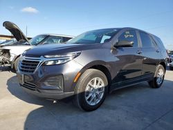 Salvage cars for sale at Grand Prairie, TX auction: 2022 Chevrolet Equinox LS