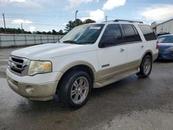 Salvage cars for sale at Montgomery, AL auction: 2007 Ford Expedition Eddie Bauer