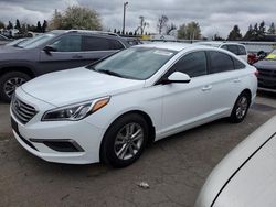 Salvage cars for sale from Copart Woodburn, OR: 2016 Hyundai Sonata SE
