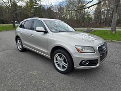 Salvage cars for sale from Copart North Billerica, MA: 2016 Audi Q5 Premium Plus