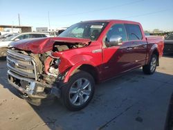 2015 Ford F150 Supercrew en venta en Grand Prairie, TX