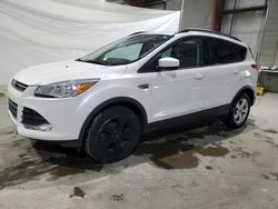 Salvage cars for sale at North Billerica, MA auction: 2016 Ford Escape SE