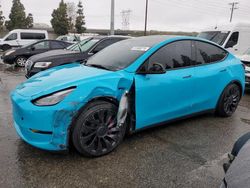 Salvage cars for sale at Rancho Cucamonga, CA auction: 2023 Tesla Model Y