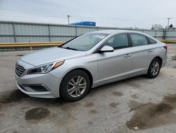 Salvage cars for sale at Dyer, IN auction: 2017 Hyundai Sonata SE