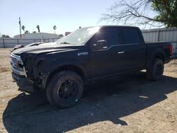 Salvage cars for sale from Copart Mercedes, TX: 2020 Ford F150 Supercrew