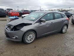 Salvage cars for sale at Indianapolis, IN auction: 2014 Ford Focus Titanium