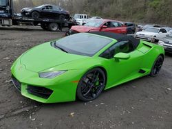 Salvage cars for sale at Marlboro, NY auction: 2017 Lamborghini Huracan