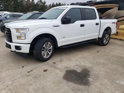 Ford f150 Supercrew salvage cars for sale: 2017 Ford F150 Supercrew