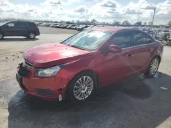 Chevrolet salvage cars for sale: 2012 Chevrolet Cruze ECO