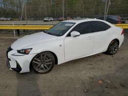 Salvage cars for sale at Waldorf, MD auction: 2018 Lexus IS 300