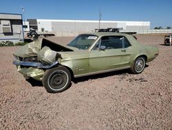 Salvage cars for sale at Phoenix, AZ auction: 1968 Ford Mustang