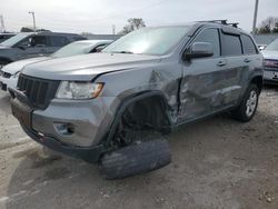 Salvage cars for sale at Franklin, WI auction: 2012 Jeep Grand Cherokee Laredo