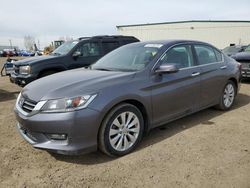 Salvage cars for sale from Copart Rocky View County, AB: 2015 Honda Accord EXL