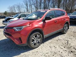 Salvage cars for sale from Copart Candia, NH: 2016 Toyota Rav4 LE