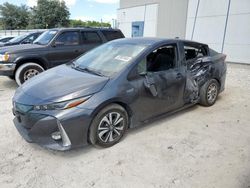 Salvage cars for sale at Apopka, FL auction: 2019 Toyota Prius Prime