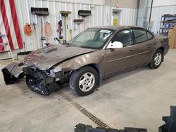 Salvage cars for sale from Copart Mcfarland, WI: 2002 Pontiac Grand Prix SE