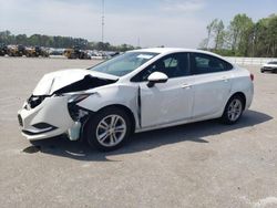 Salvage cars for sale at Dunn, NC auction: 2017 Chevrolet Cruze LT