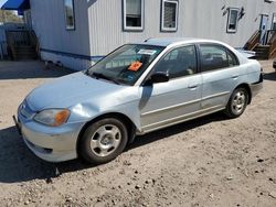 Salvage cars for sale from Copart Lyman, ME: 2003 Honda Civic Hybrid