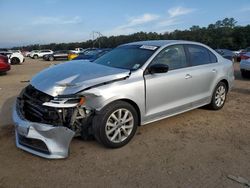 Salvage cars for sale at Greenwell Springs, LA auction: 2015 Volkswagen Jetta SE