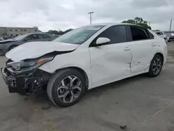 Salvage cars for sale at Wilmer, TX auction: 2021 KIA Forte FE