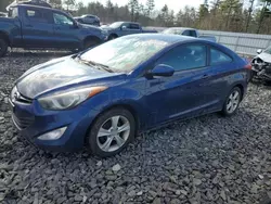 Salvage cars for sale from Copart Windham, ME: 2013 Hyundai Elantra Coupe GS
