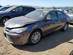 Salvage cars for sale from Copart San Martin, CA: 2016 Toyota Camry LE